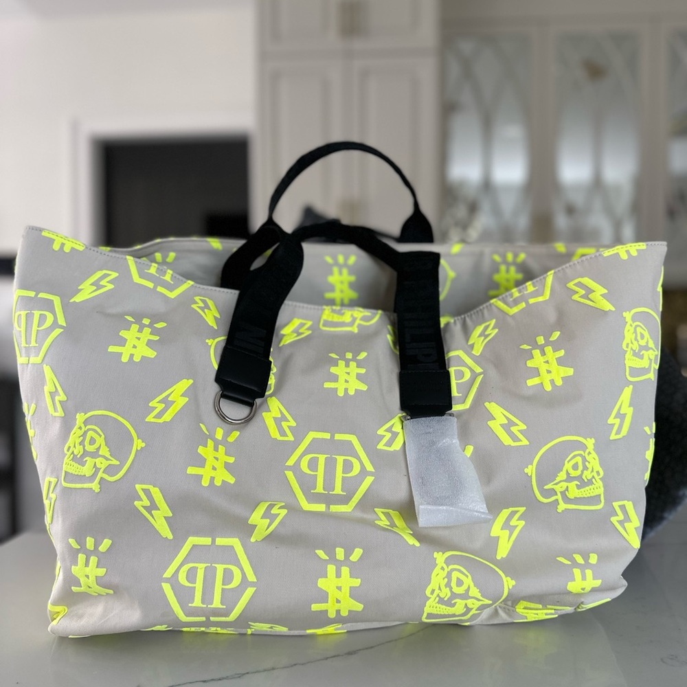NYLON TOTE BAG MONOGRAM